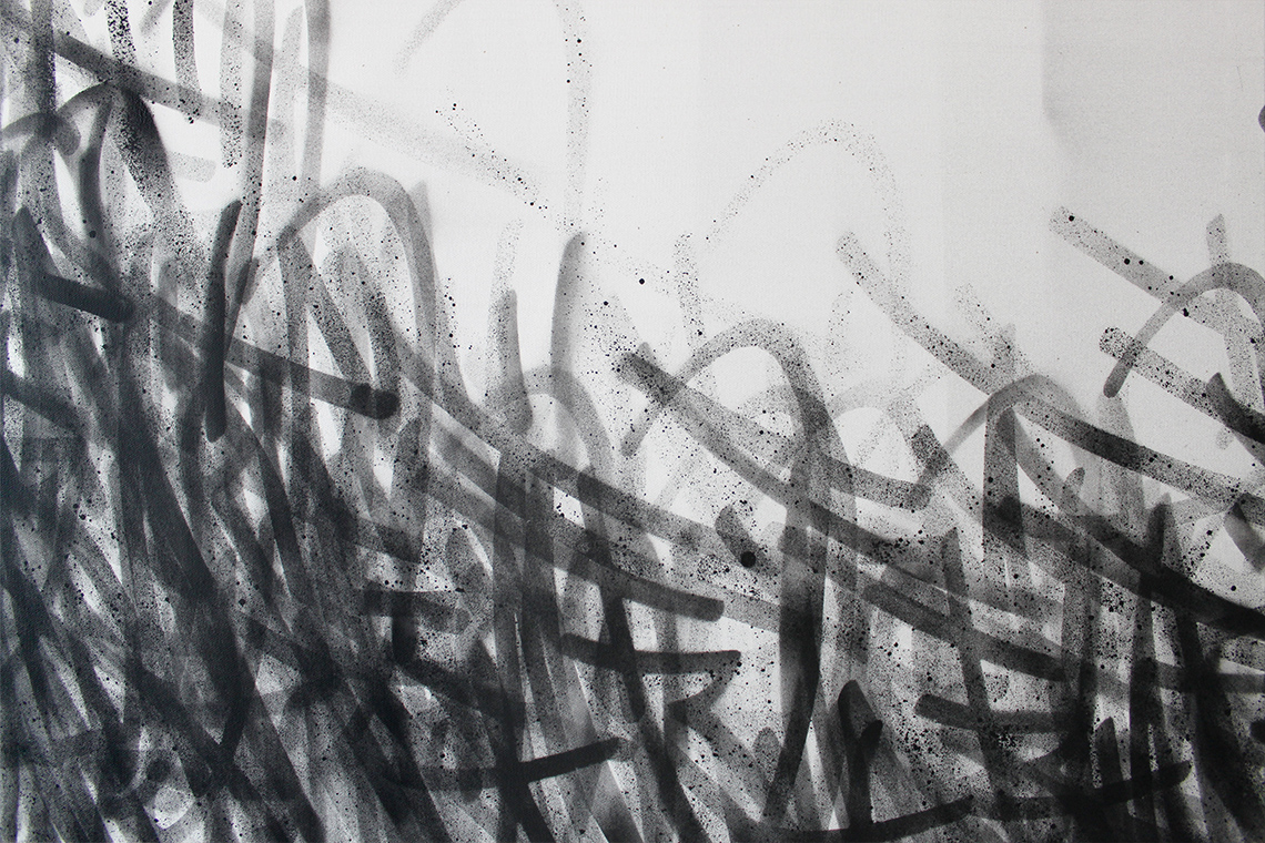 Toile graffiti art contemporain